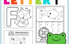 Letter F Preschool Printables - Preschool Mom intended for Free Printable Letter F Tracing Worksheets