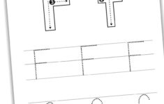 Letter F Tracing Worksheets (Free) - Nature Inspired Learning with Letter F Tracing Worksheet