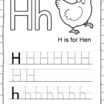Letter H Free Worksheets. Teachersmag Pertaining To Tracing Letter H Worksheets For Kindergarten
