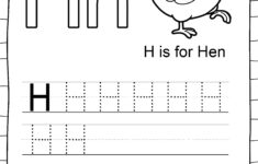 Letter H Free Worksheets. Teachersmag pertaining to Tracing Letter H Worksheets For Kindergarten