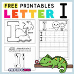 Letter I Preschool Printables   Preschool Mom Inside Tracing The Letter I Worksheets For Preschool