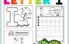 Letter I Preschool Printables - Preschool Mom with Letter I Tracing Worksheets For Preschool