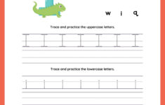 Letter I Tracing | Worksheets For Preschool in Letter I Tracing Worksheets