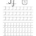 Letter J Practice Worksheets   Lewis Creative With Tracing Letter J Worksheet