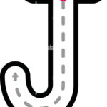 Letter J Tracing Hi Res Stock Photography And Images   Alamy Pertaining To Capital Letter J Tracing Worksheets