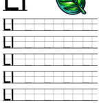 Letter L Tracing Worksheet   Free Printables   Teach Prints Intended For Ll Letter Tracing