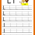 Letter Ll Throughout Ll Letter Tracing