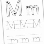 Letter M Tracing Worksheets (Free)   Nature Inspired Learning Regarding Tracing Letter M Worksheets For Kindergarten