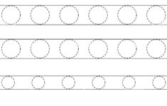 Letter O Tracing Cut Out Stock Images & Pictures – Alamy in Tracing Letter Oo Worksheets
