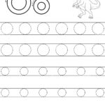 Letter O Tracing Cut Out Stock Images & Pictures   Alamy Intended For Capital Letter O Tracing Worksheets
