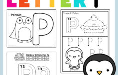 Letter P Preschool Printables – Preschool Mom inside Free Printable Letter P Tracing Worksheets