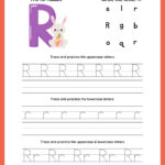 Letter R Tracing | Worksheets For Preschool Regarding Letter R Tracing Worksheets Preschool