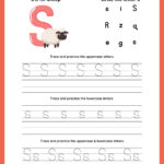 Letter S Tracing | Worksheets For Preschool With Tracing Letter S Worksheets