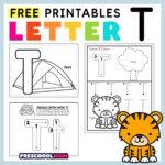 Letter T Preschool Printables   Preschool Mom For Tracing Letter T Worksheets For Preschool