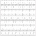 Letter Tracing – 2 Worksheets / Free Printable Worksheets In Letter Tracing And Writing Worksheets