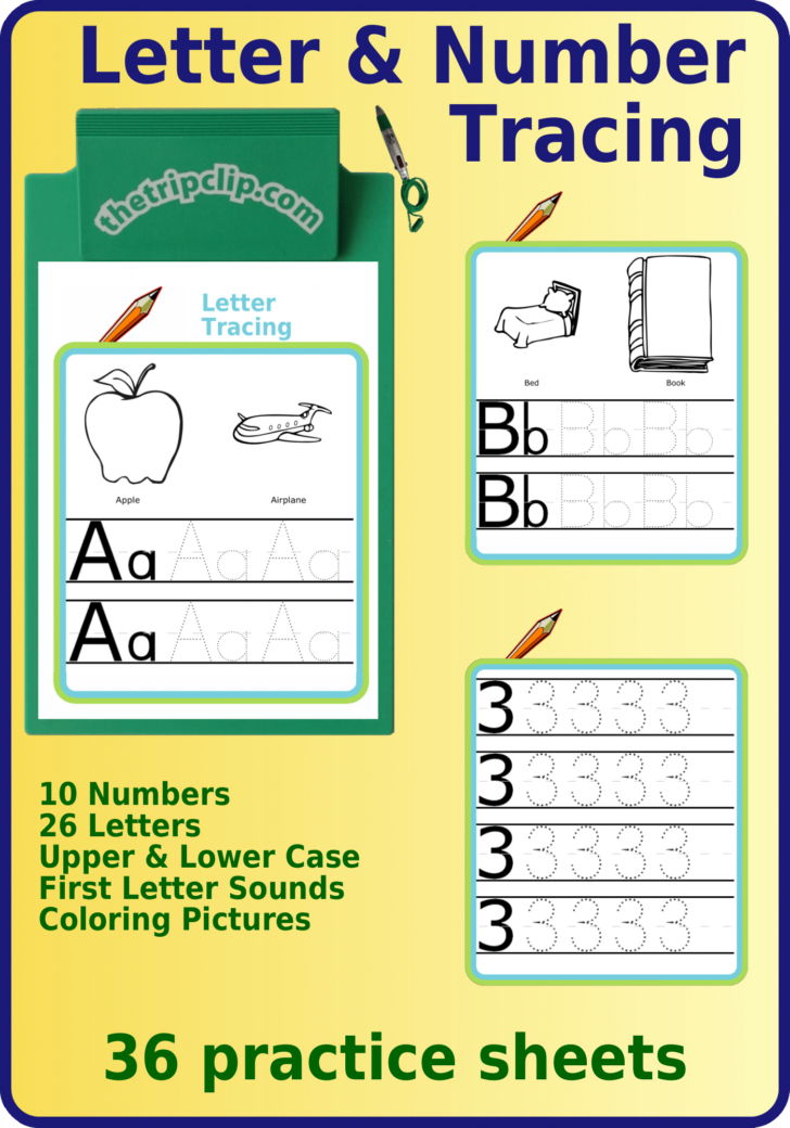 Letter Tracing Worksheets Tpt