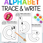 Letter Tracing Worksheets   Preschool Mom For Letter Tracing Worksheets Free Editable