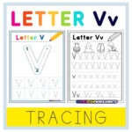 Letter V Tracing Worksheets   Superstar Worksheets Intended For Free Letter V Tracing Worksheets