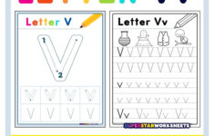 Letter V Tracing Worksheets – Superstar Worksheets intended for Free Letter V Tracing Worksheets
