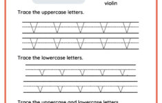 Letter V Worksheets For Preschool | Free, Printable intended for Free Printable Letter V Tracing Worksheets