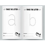 Letters Tracing Single Letter Lower   Masterbundles Within Single Letter Tracing Worksheets