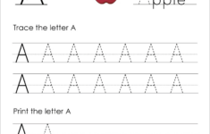 Letters with Letter Tracing Worksheets K5