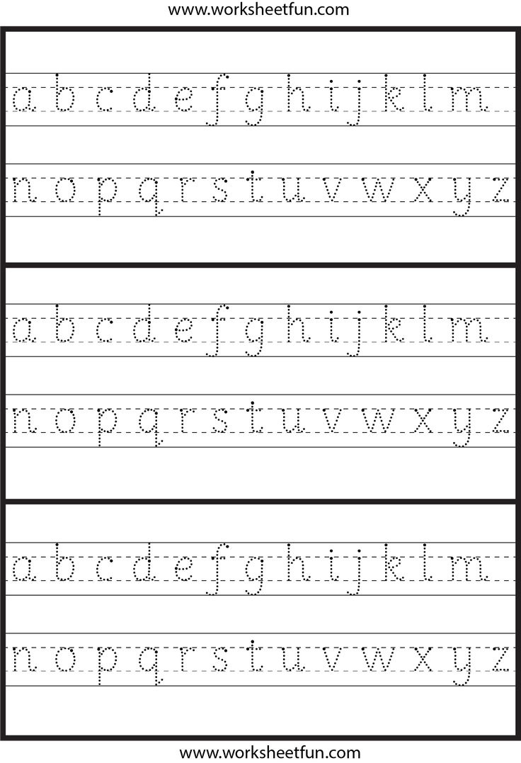 Lowercase Alphabet Tracing Worksheets - Free Printable Pdf D42 regarding Small Letter Tracing Worksheets