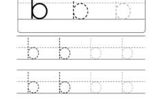 Lowercase Letter "B" Tracing Worksheet - Doozy Moo intended for Printable Letter B Tracing Worksheets For Preschool