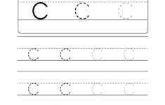 Lowercase Letter "C" Tracing Worksheet - Doozy Moo pertaining to Small Letter C Tracing Worksheets