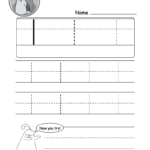 Lowercase Letter "L" Tracing Worksheet   Doozy Moo With Small Letter L Tracing Worksheet