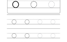 Lowercase Letter "O" Tracing Worksheet - Doozy Moo regarding Tracing Letter O Worksheets For Preschool