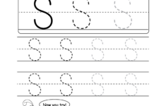 Lowercase Letter "S" Tracing Worksheet - Doozy Moo with Tracing Letter S Worksheets