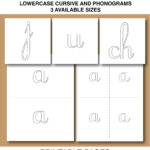 Montessori Sandpaper Letters Tracing Worksheets   Etsy Within Montessori Letter Tracing Worksheets