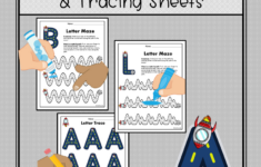 Outer Space Letters Tracing And Mazes in Outer Space Letter Tracing Worksheets