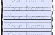Sheets With Lines Custom Name Tracing Worksheet Handwriting regarding Letter Tracing Worksheets Editable