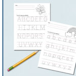 Spring Theme Alphabet Trace | Tracing Worksheets | Coloring Pages With Spring Letter Tracing Worksheets