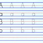 Tikz Pgf   Create Alphabet Tracing Worksheet   Tex   Latex Stack With Tracing Of Every Letter Dotted Outline