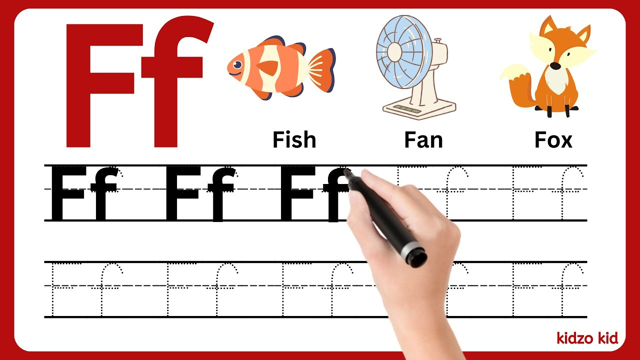 Trace Letter Ff | Tracing Letters For Kids | Tracing Letters | Alphabet Tracing Letters | Worksheets pertaining to Letter And Line Tracing Ff