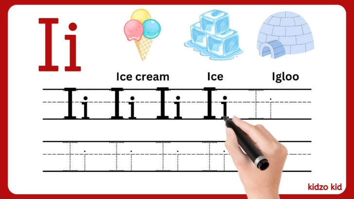 Tracing Letter Ii Worksheets