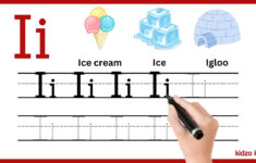 Trace Letter Ii | Tracing Letters For Kids | Tracing Letters | Alphabet  Tracing Letters | Worksheets with Tracing Letter Ii