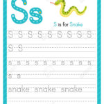 Trace Letter S Uppercase And Lowercase. Alphabet Tracing Practice With Regard To Tracing Letter S Worksheets For Preschool