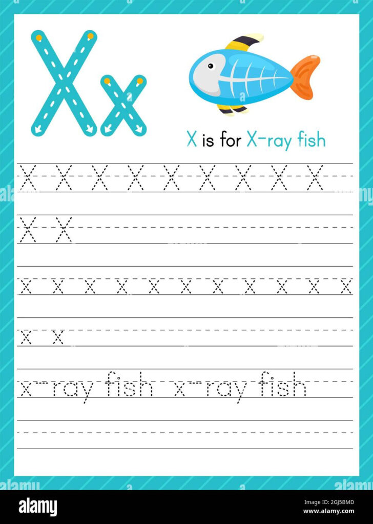 Letter Xx Tracing Worksheets For Kindergarten Letter Xx Tracing Worksheets For Kindergarten