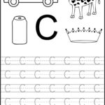 Trace The Letter C Worksheets | Activity Shelter Inside Capital Letter C Tracing Worksheets