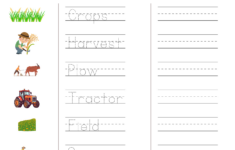 Trace &amp; Write Spelling Words Worksheet For Grade 2 - Kidpid pertaining to Letter Tracing Worksheets 2Nd Grade