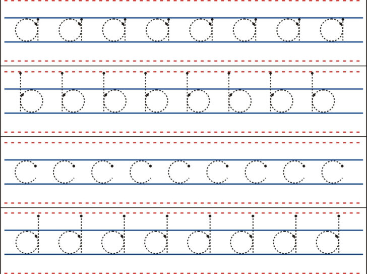 Small Letter Tracing Worksheets