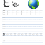 Tracing Alphabet Letters (Printable Handwriting Worksheets) – Free Regarding Alphabet Tracing Worksheets Letter E