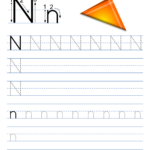 Tracing Alphabet Letters (Printable Handwriting Worksheets) – Free Regarding Free Printable Letter N Tracing Worksheets Free
