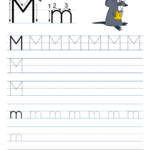 Tracing Alphabet Letters (Printable Handwriting Worksheets) – Free Regarding Free Tracing Letter Mm Printables