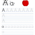 Tracing Alphabet Letters (Printable Handwriting Worksheets) – Free Throughout Letter A Worksheet Tracing