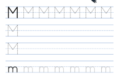 Tracing Alphabet Letters (Printable Handwriting Worksheets) – Free with regard to Traceable Mm